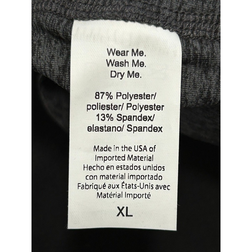 NWT Beyond Yoga Black‎ Charcoal Spacedye Slim Racerback Cropped Tank Top Size XL - Picture 5 of 8